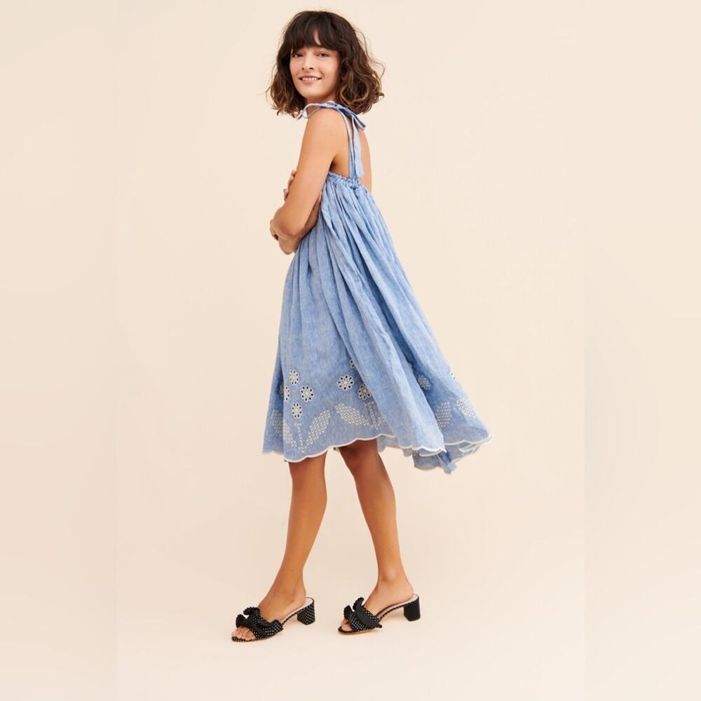 Innika Choo Linen Swing Dress